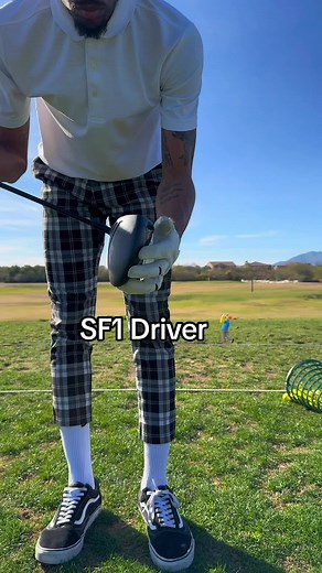 Took my new SF1 Driver to the range today! 🏌️‍♂️ #GolfwitDot #DottyWoods