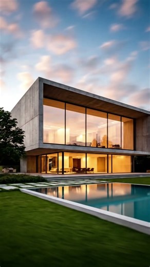 From Empty Land to 100% Completion Contemporary Concrete Single House Cinematic Build #architecture