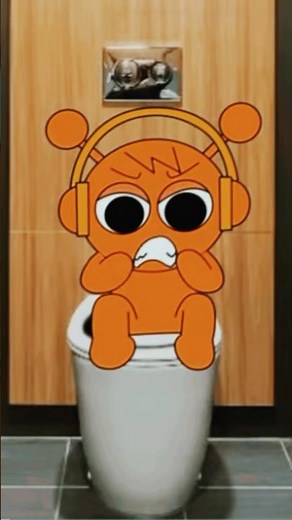 Oren barely made it to the toilet | Diarrhea in the Sprunki #sprunki #animation #incredibox #shorts