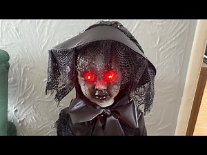 Morrisons Halloween 2022 3ft Haunted Animated Doll In Action! 🎃
