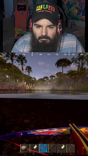 DEFENDING MY JUNGLE BASE FROM A GIANT CROCODILE 🐊 | RUST SURVIVAL CHAOS |