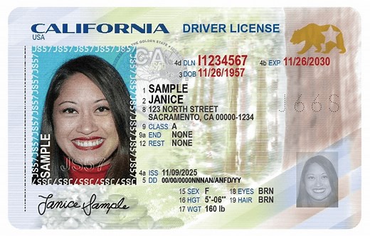DMV welcomes new CA driver license and ID with advanced designing and security features