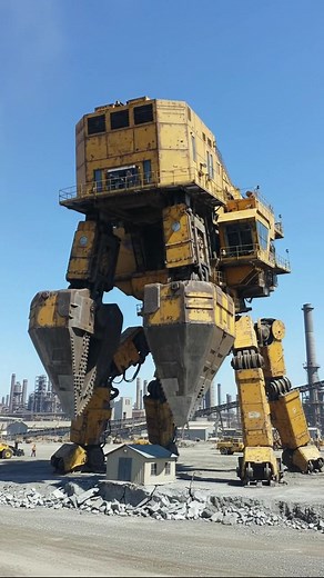 Steel Leviathan of the American Yard.#MegaMachines #USEngineering #RockSplitter | FutureMech