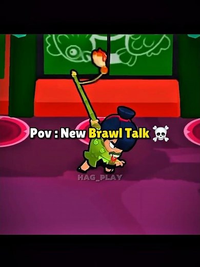 New Brawl Talk ☠️🔥 #brawlstars #supercell #brawl #fyp