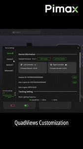 New in Pimax Play 1.41.1: Quadviews customization. Get the latest version here: https://pimax.com/pages/downloads-manuals | Pimax