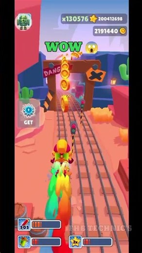 Subway Surfer Game Play | #subwaysurfers #shortvideo #gaming #youtubeshorts