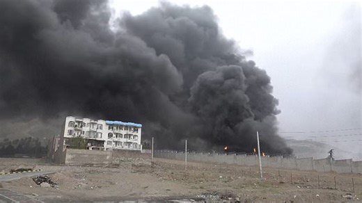 Fires still burning after Israeli strike on Tehran's Shahran oil depot