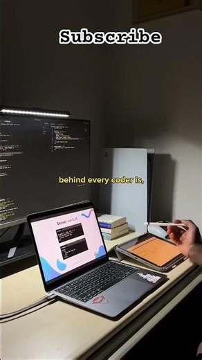 Coder behind the screen