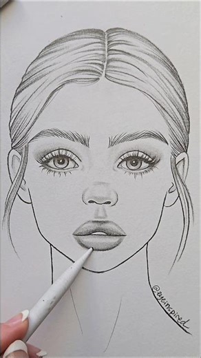 How to draw a face using basic shapes ✏️ #artwork #art #cartoon #funny #satisfying