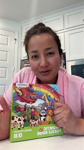 Engaging Magnetic Puzzle Book for Kids