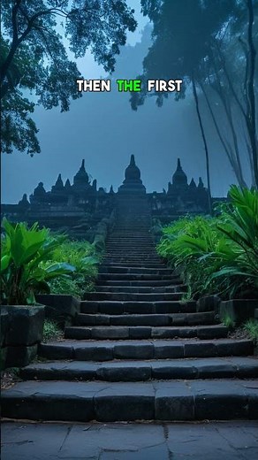 The Golden Secret of Borobudur Temple at Sunrise