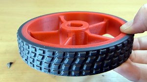 3D Printed Wheels Get Some Much Needed Grip