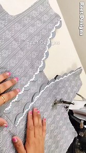 46K views · 718 reactions | Make this Trendy Neck Design with Cutwork and Lace #neckdesign #kurtineckdesign #sewing #stitching #sewingtips #fbreels | Reet Designs | Facebook