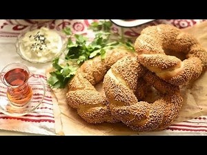 How To Make Simit - Turkish sesame Pretzels Bagel