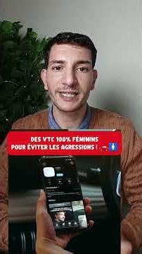 DES VTC 100% FÉMININS POUR ÉVITER LES AGRESSI0NS ! 🚗🚺