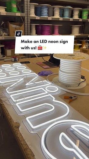 Have you ever wondered how an LED neon sign is made?! Check out this Custom Neon® sign we created for @Channel 9 🧰✨ #customneon #neonsign #ledneon #diyneonsign #neon #neonlight #ecommerce #diyneon #homedecor #howto #neonsigns