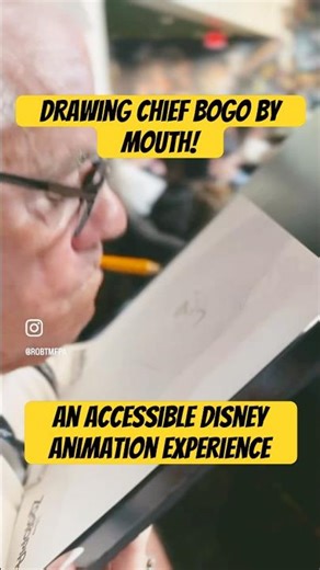 They said it couldn't be done! Drawing Chief Bogo by mouth!