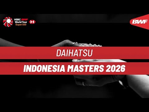 DAIHATSU Indonesia Masters 2026 | Day 1 | Court 3 | Qualification/Round of 32