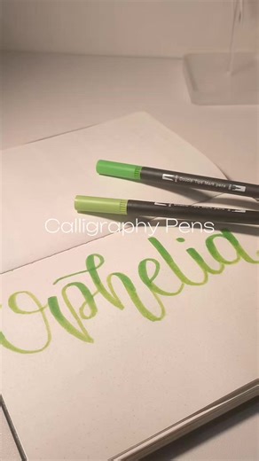 Calligraphy Techniques with Ophelia Calligraphy Pen