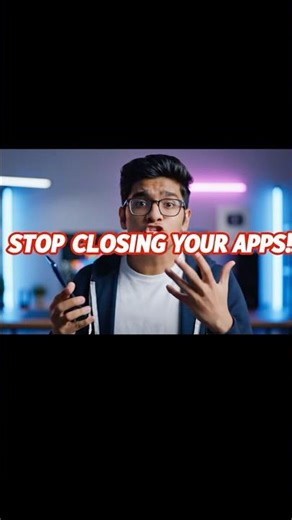 STOP Closing Your Apps! You're Killing Your Battery 🔋 #Shorts