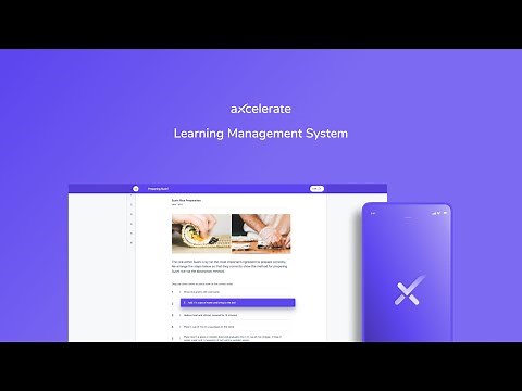 aXcelerate Webinar Series 004 - Learning Management System Overview