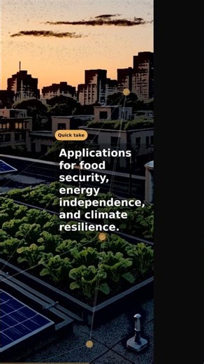 AI Smart Roofs for Urban Farming and Energy Efficiency