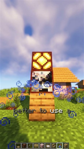 How to Make a UNDETECTABLE Secret Door in Minecraft