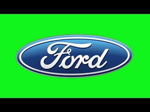 Ford Motor Company Animated Logo - Green Screen Footage Free