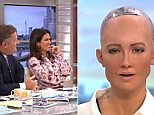 Sophia the robot charms hosts of Good Morning Britain with wit