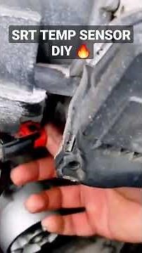 #SRT hemi temp sensor DIY on a Jeep Grand Cherokee SRT8 #fred_eazy21 #shorts
