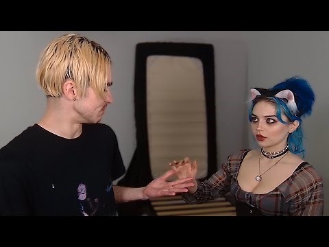 lukeafk and Queen Nephilim tries to hold hands on stream