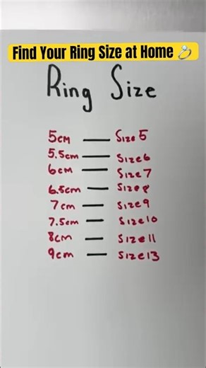 How to Find Your Ring Size at Home 💍 | Easy Ring Size Guide 2026
