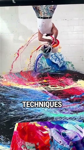 Unique Bucket Painting Art