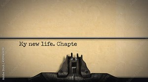 Writing with a typewriter