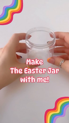 Recycling content from last year but this reel shows you The Easter Jar perfectly 🙌🏻🐣 It’s also making me want my nails like this again 😂🌈 Order your jar on our website now 🥰 #theplayjar #theeasterjar #easter #eastergift #easterkids #looseparts #playdough #busyjar #smallworld #montessori #sensory #sensoryplay | The Play Jar