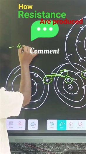How resistance Produced in wire #teacher #education #teaching #physics