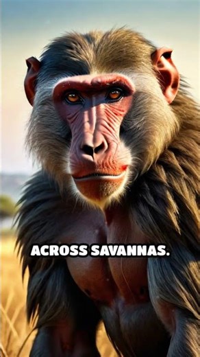 Mandrill vs Baboon: Primate Power Showdown