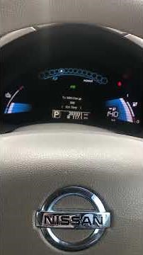 Nissan Leaf ZE0 dashboard battery health bars reset - SOH - full 12 bars in moments