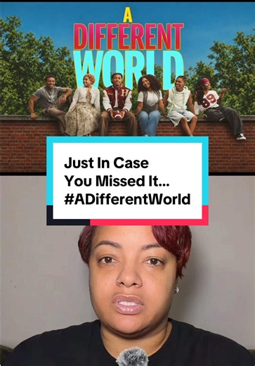 Just in case you missed it Here’s how the OG ties to the newbie Spoilers Ahead #adifferentworld #theweekendwatch #eastereggs #fyp