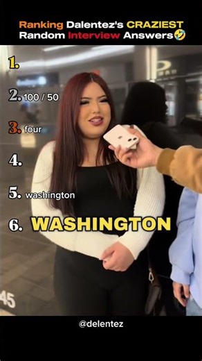 Ranking Dalentez's CRAZIEST Random Interview Answers🤣 | WATCH Till the End💀
