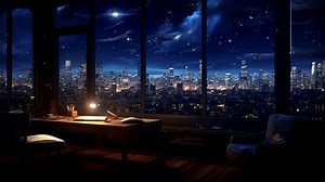 Bedroom Window City View Night Seamless Stock Footage Video (100% Royalty-free) 1109719339 | Shutterstock