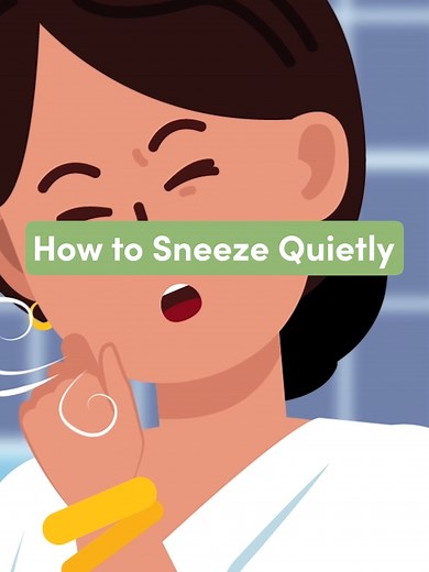 A loud sneeze can be embarrassing and disruptive in an otherwise quiet setting. Learn how to muffle the sneeze, or stop the reflex altogether🤧 #howto #hack #lifehack #sneeze #quiet #quietly #achoo #allergy #allergies #spring