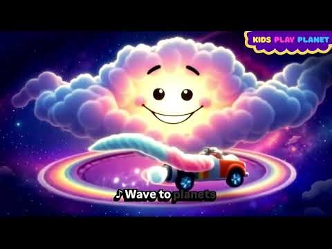 Fun Space Song for Kids 🚀 | Nursery Rhymes | Learn Colors & Planets