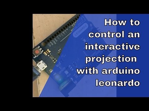 Controlling Interactive Projection with Arduino Leonardo