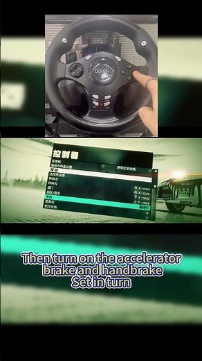 R270 gaming steering wheel, connect to computer to play DiRT 3