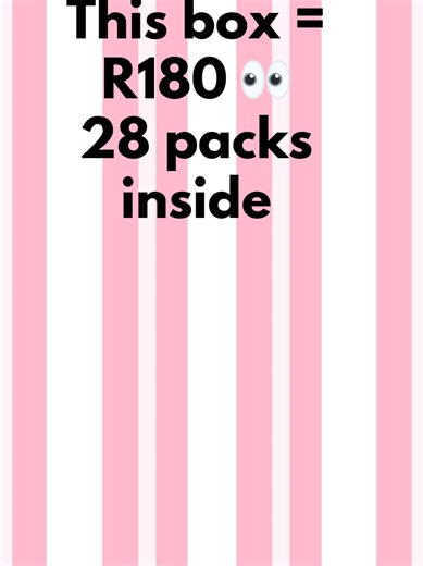 Sweet Treat Box: 28 Mini Packs & Chocolates for R180