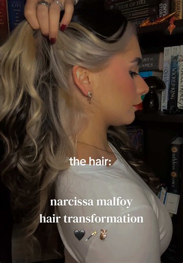 Narcissa Malfoy Inspired Hair Transformation