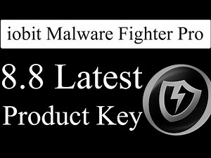 iobit Malware Fighter 8 8 Pro product key (Latest) 2022