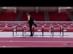 HURDLE MOBILITY - Low Bent Left Leg Lead Warmup A