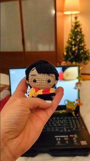 Easy Harry Potter Crochet Tutorial 🪄 #harrypotter #amigurumitutorial #crochet #crochetforbeginners
